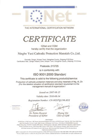 IQNet Certificate